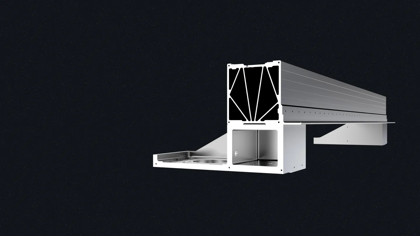 Estructura interna de la viga de aluminio BODOR Serie A