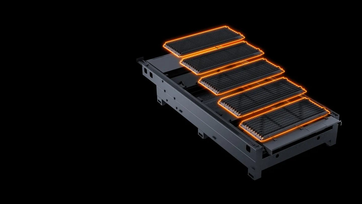 Mesa de trabajo modular de la BODOR Serie A